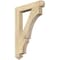 Ekena Millwork Balboa Arts & Crafts Rough Sawn Bracket, Douglas Fir, 4"W x 26"D x 38"H BKT04X26X38BOA03RDF - alternate 1